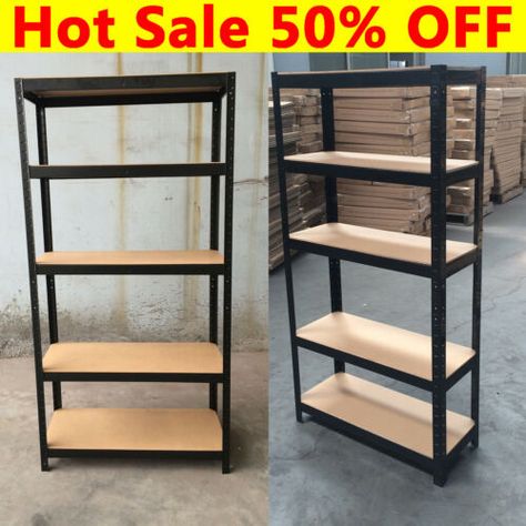 Buy It Now, New, Shipping Cost: FREE, 60 day returns Shelves Rack, Heavy Duty Storage Shelves, Garage Shelving Units, Steel Shelving Unit, Office Shed, Garage Storage Shelves, Heavy Duty Shelving, Metal Shelving Units, Steel Shelving