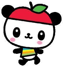 Panda Apple Sanrio, Pandapple Sanrio, Underrated Sanrio Characters, Guiness Book Of World Records, Apple Hat, Green Characters, Hello Kitty Crafts, Guinness Book, Hello Kitty Characters