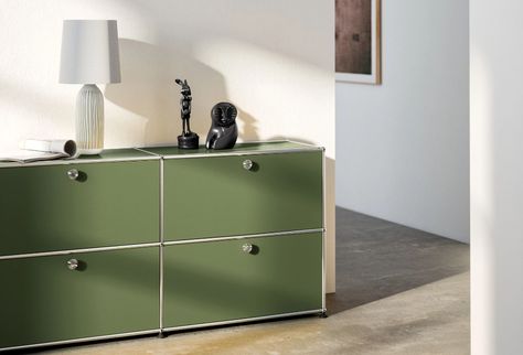 New Standard Colour: Olive Green Green Sideboard, Modular Furniture System, Room Acoustics, Dream Furniture, Privacy Panels, Hospital Furniture, Sideboard Designs, Contract Furniture, Modular Furniture