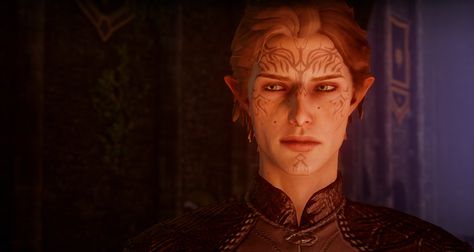 Male Elf Inquisitor Male Inquisitor Dragon Age, Dragon Age Inquisition Elf, Elf Dragon Age, Male Lavellan, Elf Hairstyles, Elf Inquisitor, Dragon Age Solas, Da Inquisition, Dragon Age Inquisitor