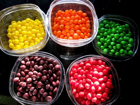 Skittles separated by color Skittles Vodka, Infused Vodka, Flavored Vodka, Taste The Rainbow, The Bomb, Vodka, Drinks, Color