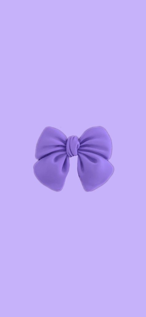 Purple Coquette Bow Wallpaper, Purple Ribbon Wallpaper, Purple Bow Aesthetic, Purple Bow Wallpaper, Bow Wallpaper Iphone, Light Purple Wallpaper, Purple Wallpapers, Purple Bow Tie, Iphone Wallpaper Lights