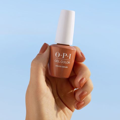 Endless Sun-ner - GelColor Check more at https://nftblog.pro/endless-sun-ner-gelcolor/ Bronze Nails, Opi Gel Nails, Shade Of Brown, Gel Mani, Fabulous Nails, Gel Manicure, Professional Nails, Gel Color, Beauty Items