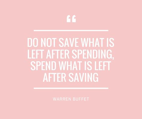 Do not save what is left after spending, spend what is left after saving Savings Quote, Save Your Money Quotes, Saving Quotes Money Inspiration, Save Money Quotes Inspiration, Save Money Affirmations, Saving For A House, Life Insurance Awareness Month, House Deposit, House Savings