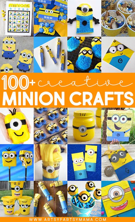 Minion Fall Decor, Minions Diy Crafts, Minions Arts And Crafts, Minion Crafts Diy, Minion Crafts For Preschoolers, Free Printable Minion Templates, Minion Games For Kids, Minions Crafts For Kids, Minion Diy Decorations