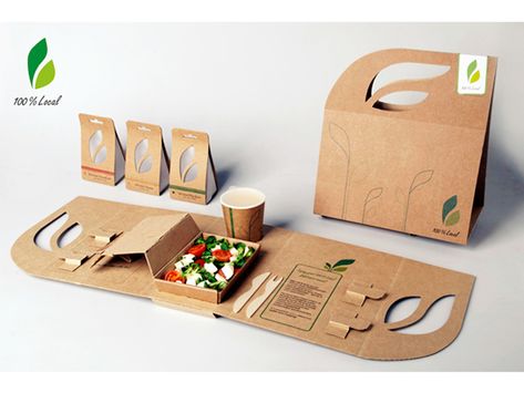 100% Local, Product Service System Design on Behance Kids Package Design, Food Containers Design, Egg Packaging, Corrugated Packaging, Food Box Packaging, Luxury Packaging Design, Packaging Template Design, Cardboard Box Crafts, Social Design