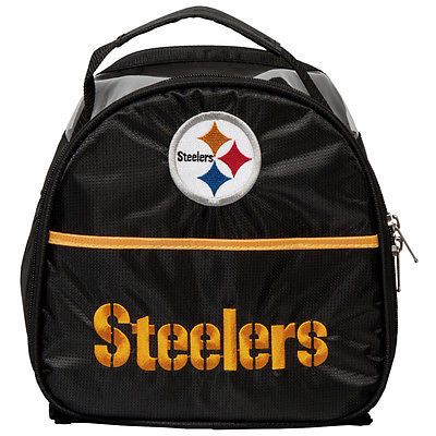 KR Strikeforce NFL Pittsburgh Steelers Add On 1 Ball Bowling Bag Nfl Team Logos, Bowling Ball Bag, Nfl Team Colors, Steelers Gear, Ball Holder, Transparent Top, Nfl Teams Logos, Luggage Store, Bowling Bag