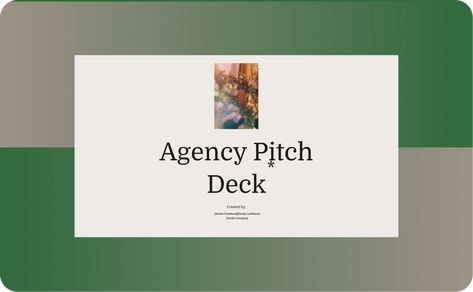 Agency Pitch Deck Template | Free Download Social Media Pitch Deck, Agency Pitch Deck, Customer Quotes, Pitch Deck Template, Deck Template, Business Challenge, Ad Agency, Best Ads, Outdoor Advertising