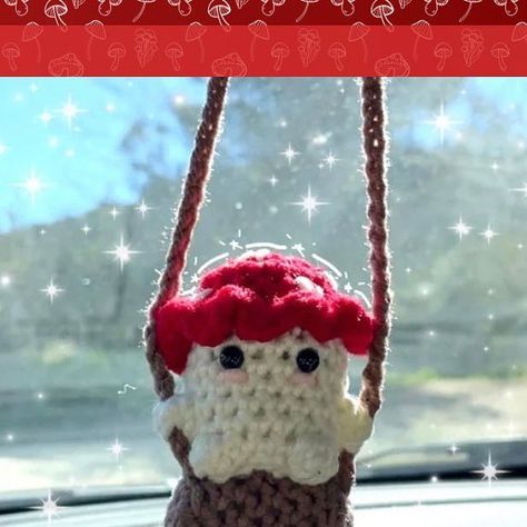 Crochet Mushroom Man, Mushroom Boy Crochet Pattern Free, Mushroom Person Crochet Pattern Free, Mushroom Bag Charm Crochet, Mushroom Boi Crochet Pattern Free, Instagram Pattern, Crochet For Boys, Free Pattern, Amigurumi