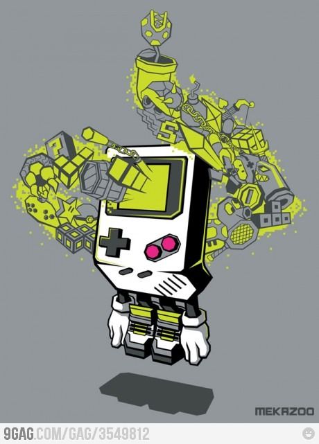 Art Geek, Gameboy Color, New Retro Wave, Art Kawaii, Nintendo Art, Graffiti Characters, Japon Illustration, Geek Art, Airbrush Art