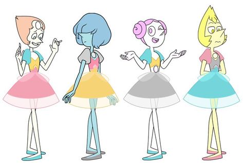 Pearls Outfits, Lion Steven Universe, Steven Universe Pearl, Steven Universe Gif, Steven Universe Stickers, Steven Universe Lapidot, Steven Universe Theories, Crystal Gems Steven Universe, Steven Universe Diamond