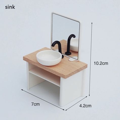 Buy 1/12 Dollhouse Simulation Washbasin Tub Toilet Model Dollhouse Bathroom Decor Dolls House Miniature Furniture Accessories at Aliexpress for . Find more 26, 200389142 and  products. Enjoy ✓Free Shipping Worldwide! ✓Limited Time Sale ✓Easy Return. Chemical Hazard, Mini Bathroom, Dollhouse Bathroom, House Miniature, Dollhouse Accessories, Miniature Furniture, Miniature Dollhouse, Dolls House, Dollhouse Furniture