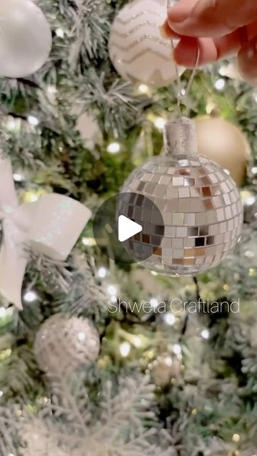 Shweta's Craftland on Instagram: "DIY Christmas Ornament #christmasdiy #diychristmasdecor #diychristmasornaments #christmascrafts #christmascraft" Styrofoam Ball Crafts, Diy Christmas Ornament, Styrofoam Ball, Instagram Diy, Ornaments Diy, Diy Christmas Ornaments, Diy Christmas, Christmas Cookies, Christmas Decor Diy