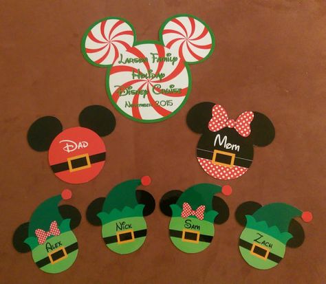 Disney Magnets, Disney Christmas Diy, Cruise Door Decorations, Cruise Magnets, Disney Cruise Door Decorations, Disney Cruise Magnets, Disney Cruise Door, Disney Cruise Vacation, Cruise Ideas