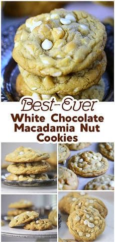 Chocolate Macadamia Cookies, Macadamia Nut Cookies Recipe, White Chocolate Macadamia Cookies, Soft Chewy Cookies, Chocolate Macadamia Nut Cookies, White Chocolate Macadamia Nut Cookies, White Chocolate Macadamia Nut, Macadamia Cookies, Macadamia Nut Cookies