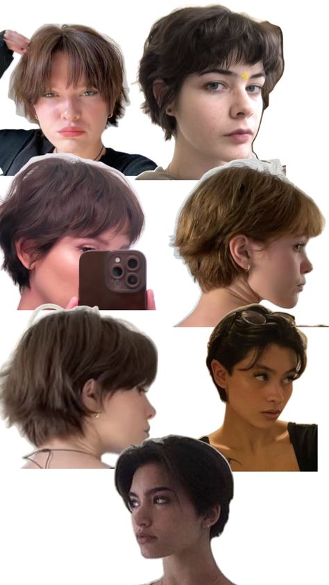 90s Grunge Haircut Short, Pixie Haircut Without Bangs, Tomboy Haircut With Bangs, Wynonna Ryder Short Hair, Short Hairstyle Women No Bangs, Diy Pixie Haircut How To At Home, Short Haircuts For Women With Glasses, Dixie Cut Hair Short, Rapunzel Short Haircut