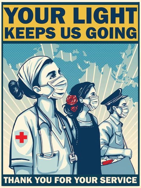 Nurse Poster Design, Nursing Jokes, Pandemic Art, Medical Artwork, Medical Tattoo, Nurse Art, Medical Wallpaper, Propaganda Art, Indonesian Art