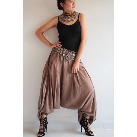 Sugar in My Bowl (1135) Hippie Pants Funky Pants Wide Pants Available... (140.995 COP) ❤ liked on Polyvore featuring grey, skirts and women's clothing Bohemian Attire, Funky Pants, Moda Hippie, Hippie Pants, Pantalon Large, Wide Pants, Bohemian Clothes, Tulum, Indian Outfits