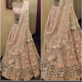 Peach Colour Lehenga, Bridallehenga Bridal, Party Wear Outfits, Quality Outfits, Indian Wedding Gowns, Peach Colour, Lehnga Dress, Designer Bridal Lehenga, Indian Bridal Lehenga