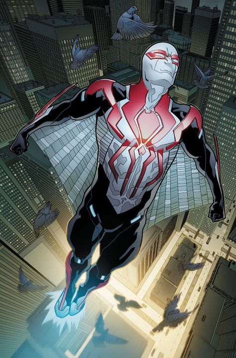 Spider-Man 2099 #2 First Look Released | Comicbook.com Marvel 616, Marvel 2099, Art Spiderman, All Spiderman, Spider Man 2099, Spiderman Suits, Ultimate Spider Man, Spiderman Artwork, K Wallpaper