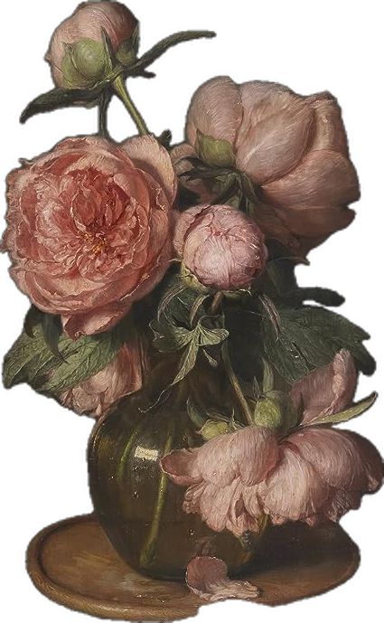 Oil Painting Famous, Academia Wall Decor, Dark Academia Wall Decor, Peony Oil Painting, Peony Oil, Vintage Floral Wall Art, Farmhouse Paintings, Flower Canvas Wall Art, Peony Painting