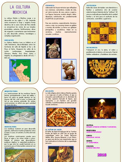 Brochure Examples, Personal Social, Historia Universal, History