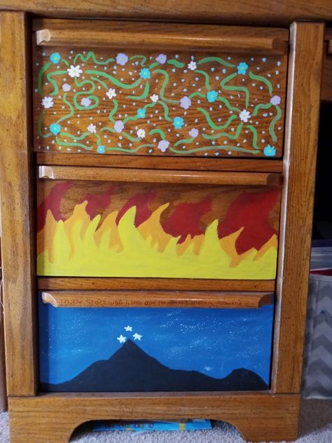 This is a small painting I did on my desk based on A Court of Thorns and Roses Court Of Thorns And Roses, My Desk, Small Paintings, Roses, Desk, Frame, Books, Home Decor, Home Décor