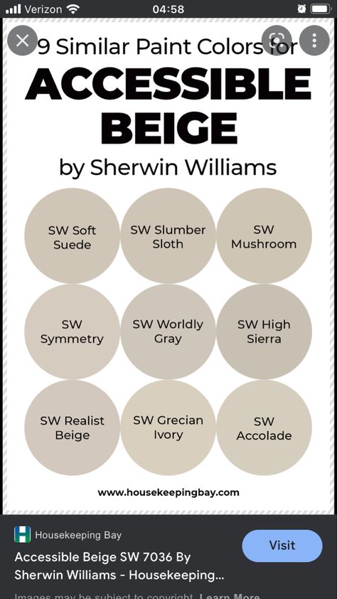 Sw Utterly Beige, Sw Realist Beige, Realist Beige Sherwin Williams, Diverse Beige Sherwin Williams, Sherwin Williams Realist Beige, Sw Simplify Beige, Sherwin Williams Balanced Beige Coordinating Colors, Sherwin Williams Simplify Beige, Paint Color Pallets