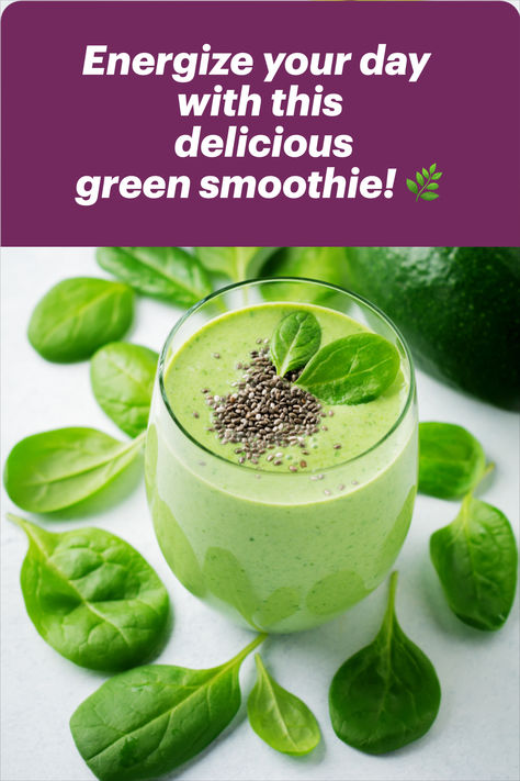 🌿 Packed with nutrients, healthy fats, and protein, it's perfect for a quick breakfast or post-workout snack. 🍌🥑 Plus, learn how to meal prep by freezing ingredients ahead of time for easy, grab-and-go smoothies! 💚 Get the full recipe, macro breakdown, and ingredient benefits in this blog post! #HealthyLiving #GreenSmoothie #MealPrep #WellnessJourney #CleanEating" Healthy Smoothie Recipe, Energy Boosting Smoothies, Yummy Green Smoothie, Nutrient Packed Smoothies, Veggie Smoothies, Post Workout Snacks, Green Smoothies, Healthy Energy, Healthy Smoothie