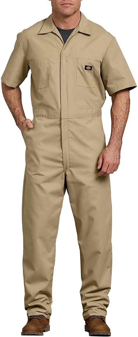 Coveralls Workwear, Mens Coveralls, Dickies Overalls, Dickies Shorts, Loose Outfit, Big And Tall, Men Short Sleeve, Cargo Shorts, Military Jacket