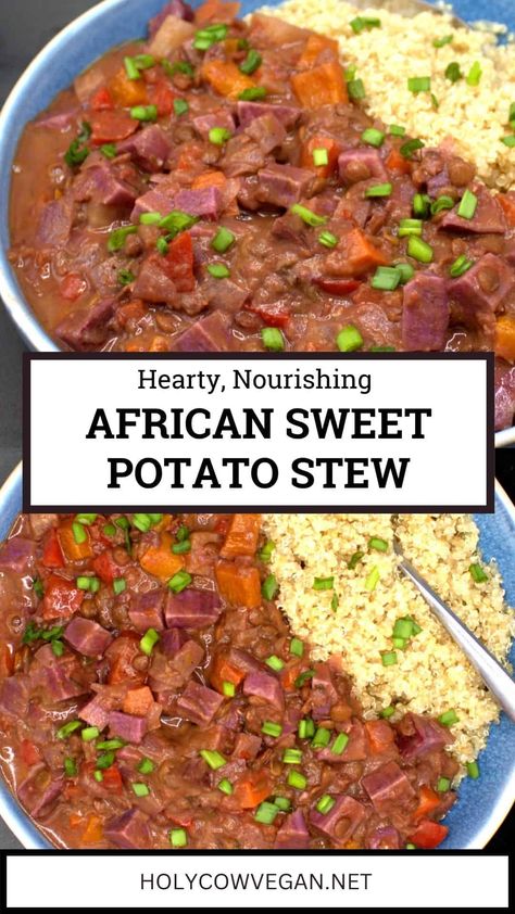 African Potato Recipes, African Sweet Potato Recipes, African Sweet Potato Soup, Carrot Sweet Potato Recipes, Stew With Sweet Potatoes, Current Recipes, African Stew, Sweet Potato Stew, Saturday Dinner