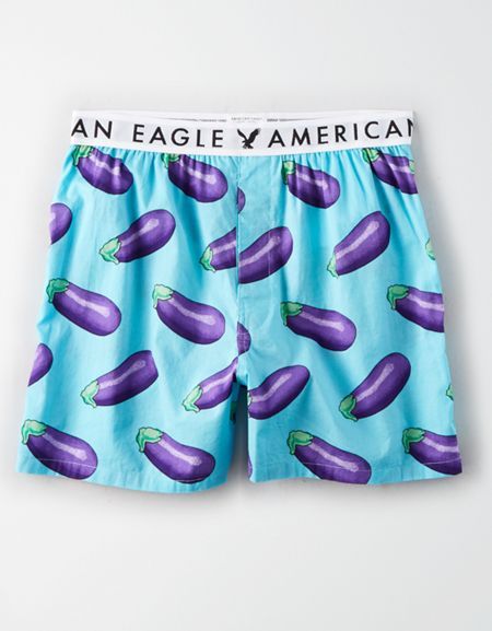 AEO Eggplants Poplin Boxer Boxers For Men Hot, American Eagle Boxers, Purple Plain, Boxers For Men, Boxers Women, Cargo Shorts Women, Cute Boxers, Men's Boxers, American Eagle Outfits