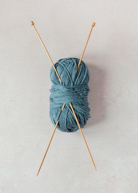 Free photo flat lay knitting needles and... | Free Photo #Freepik #freephoto #wool #knit #knitting-wool #knitting-needles Knitting Pictures, Knitting Pin, Wool Knitting, Hand Photo, Knitting Wool, Wool Knit, Found Object, Yarn Needle, Knitting Materials