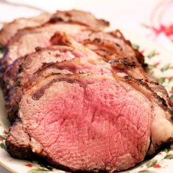 Garlic and Herb Crusted New York Strip Roast Holiday Roast Beef, Strip Roast, Best Prime Rib Recipe, New York Strip Roast, Prime Rib Roast Recipe, Cooking Prime Rib, Rib Roast Recipe, Holiday Roasts, Standing Rib Roast