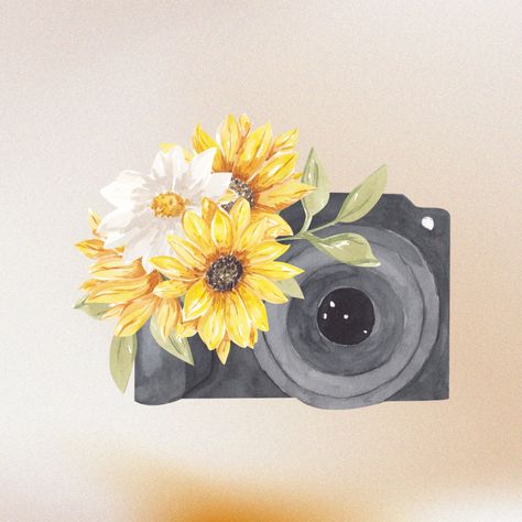 #aesthetic #wallpaper #camera #photography #photographer #canva @canva #create #graphic #graphicdesign Wallpaper Camera, Favorite Hobby, Camera Photography, Aesthetic Wallpaper, Cameras, Sunflower, Graphic Design, Tattoos, Photographer