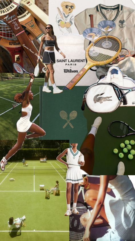 Tennis, Collage