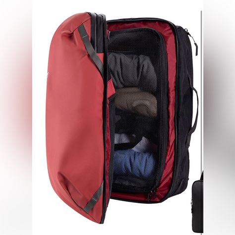 Cor Surf Carry On Travel Backpack Bundle | Island Hopper Travel Backpack (40l, Red) The New 40l Carry On Travel Backpack Bundle, Now With Ykk Zippers And A Padded Waist Belt For Support. The Ultimate Carry On Travel Backpack For The Serious Traveler. For Anyone That Likes To Travel Light, The Island Hopper Is For You. The Backpack, Folds-Out Like A Suitcase So You Can Carry All Your Clothes, Extra Pair Of Shoes, Toiletries, Electronics And Charges All While Staying Organized. The Perfect Backpac Surf Backpack, Carry On Travel, Travel Laptop Backpack, Luggage Strap, Luggage Backpack, Surf Trip, Laptop Rucksack, Carry On Luggage, Travel Light