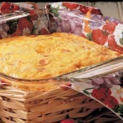 Oven Denver Omelet Recipe - Allrecipes.com Crab Quiche, Denver Omelet, Brunch Casserole Recipes, Brunch Casserole, Brunch Dishes, Easy Brunch, Hearty Breakfast, Omelet, Taste Of Home