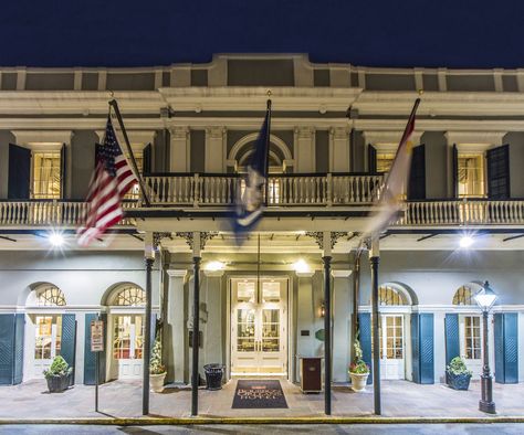 Hotels In New Orleans, Bourbon Orleans Hotel, Hotel Monteleone, Haunted Hotels, New Orleans Hotels, Hotel King, Hotel Owner, Stunning Hotels, Elegant Hotel