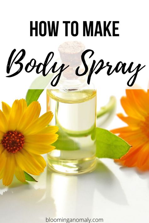 Do you love using body spray? Learn how to make body spray! Check out these great tips on how to make homemade body spray for women. #bodyspray #natural #essentialoil #forwomen Diy Body Spray Recipes, Homemade Body Spray, Body Spray Recipe, Diy Body Spray, Natural Body Spray, Body Oil Diy, Vanilla Body Spray, Essential Oil Perfumes Recipes, Homemade Perfume