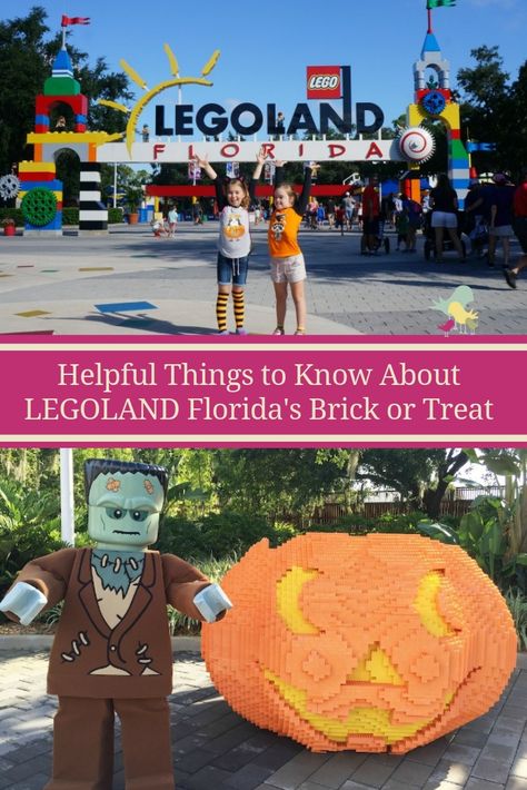 Helpful Things to Know About LEGOLAND Florida's Brick or Treat via @carriemclaren1 Legoland Florida, Helpful Things, Building Activities, Trick Or Treating, Vacation Ideas, Vacation Destinations, Wagons, Helpful Tips, Things To Know