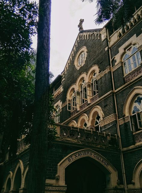 St Xaviers College Mumbai Aesthetic, Indian College Aesthetic, St Xaviers College Mumbai, Aesthetic Indian, Things Quotes, Saint Xavier, College Vision Board, Dream Collage, Xavier University