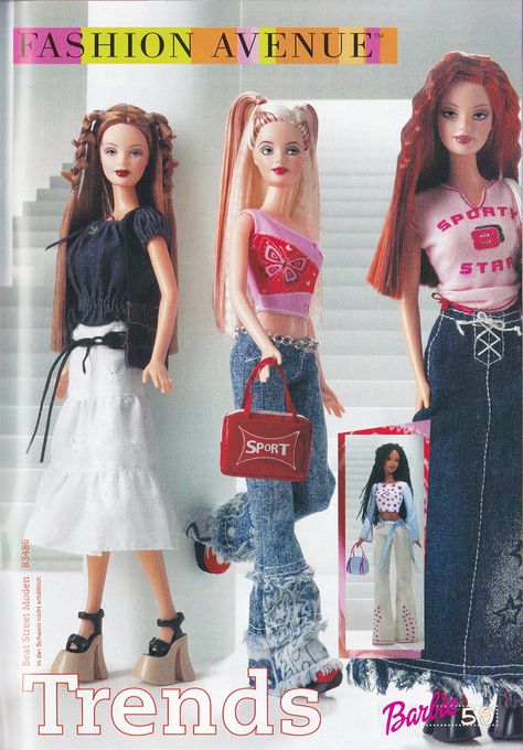 Barbie Journal Autumn/Winter 2003/04 Autumn Barbie, Barbie Outfits Y2k, 00s Barbie, Barbie Journal, Winter Barbie, Barbie 2000 Dolls, Y2k Barbie, 90s Barbie Dolls, 2000s Barbie