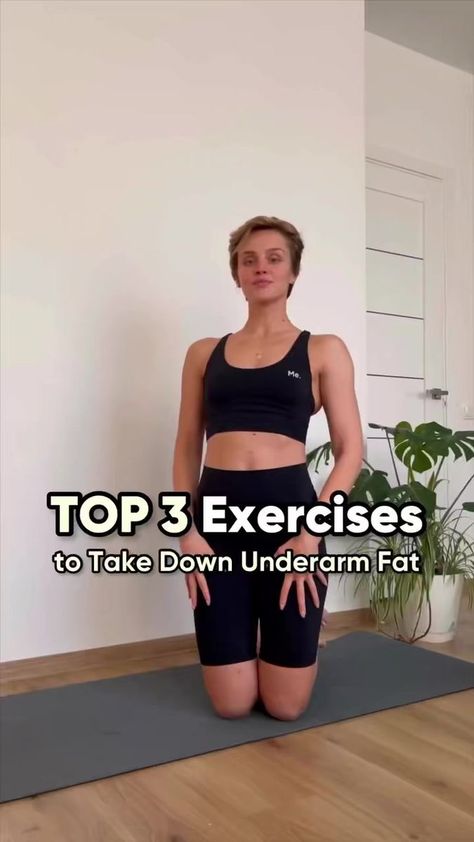 Start a 28-Day Weight Loss Challenge and get lasting results 👉 https://better-wl.onelink.me/sS7F/nhro9xr1! | By BetterMe Armpit Workout, Underarm Workout, Under Arm Fat, Arm Fat Exercises, Flabby Arm Workout, Reduce Arm Fat, Arm Flab, Small Goals, Armpit Fat Workout