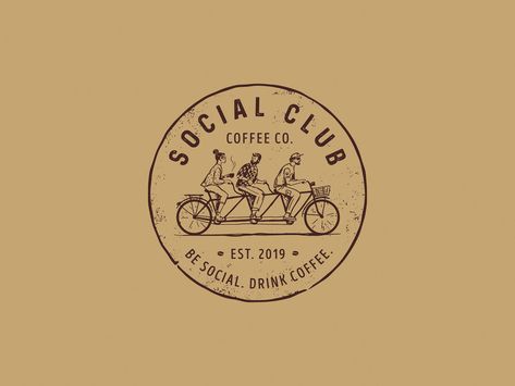 Social Club Coffee Co. Social Club Logo Design, Social Club Logo, Club Logo Design, Good Work Ethic, Medical Herbs, Club Logo, What Is Your Favorite, San Rafael, Graphic Design Portfolio