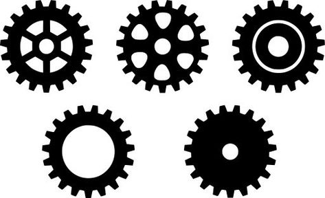 Gears, cogs, steampunk. CC0 - FREE SVG Image  engine work background power Gear Decor, Work Background, Steampunk Mixed Media Art, Steampunk Mixed Media, Vector Art Design, Vector Silhouette, Graffiti Characters, Image Icon, Backgrounds Free