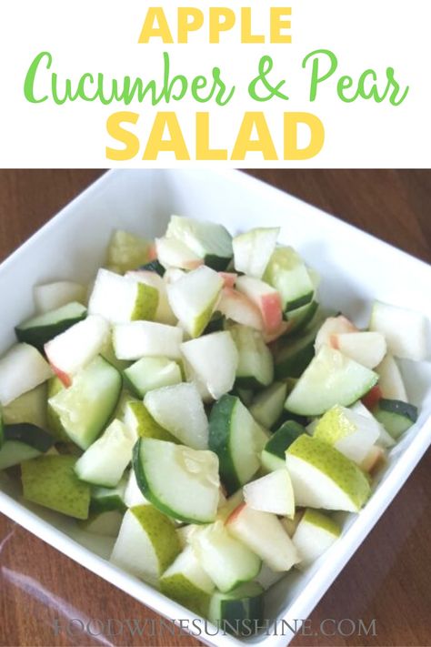 Weight Watchers Blue Plan, Pear Salad Recipes, Seasonal Salad, Light Appetizers, Pear Salad, Fun Salads, Healthy Apple, Yummy Salad Recipes, Quick Healthy Meals