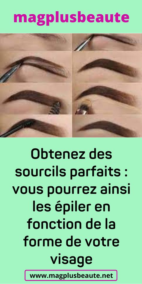 Obtenez des sourcils parfaits : vous pourrez ainsi les épiler en fonction de la forme de votre visage Movie Posters, Film Posters