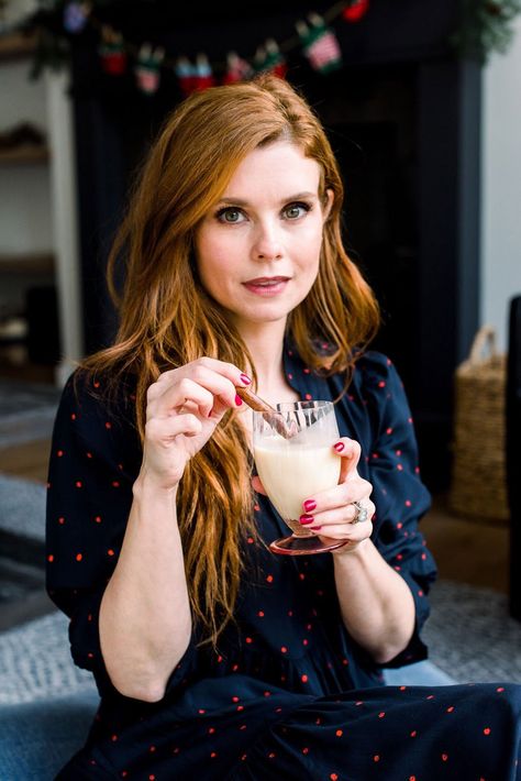 JoAnna Garcia Swisher Shares Her Latin Twist on Eggnog: 'It's Not For The Faint Of Heart' Joanna Garcia Swisher Hair Sweet Magnolias, Joanna Garcia Swisher, Cuban Heritage, Joanna Garcia, Sweet Magnolias, All About Family, Latina Hair, Gossip Girl Fashion Blair, Huge Family