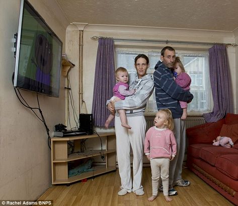 Couple on £32,000 a year in benefits demand bigger council house for their family and pet python before arrival of 10th child | Daily Mail Online Pet Python, Family Core, Council Estate, Council House, Lee Miller, Poor Family, Nine Months, Social Services, Two Sisters